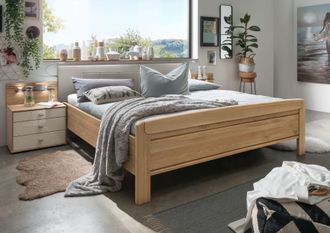 Wiemann Holzbett »Kiruna« in Komforthöhe