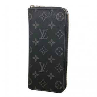Louis Vuitton Black Long Wallet (Bi-Fold) (Pre-Owned)
