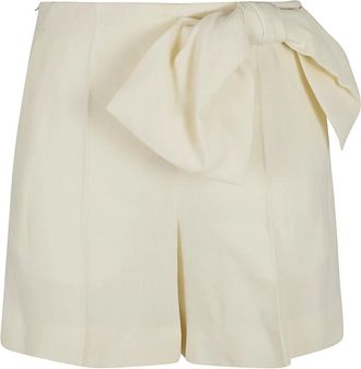 Chlo&eacute; Casual Shorts, female, White, Size: W34 Stylish Shorts for Women