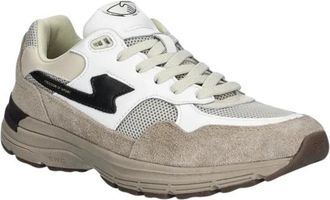 Stepney Workers Club S.w.c. Stepney Workers Club, Schoenen, Heren, Veelkleurig, 45 EU, Leer, Amiel S-Strike Geo-Merged