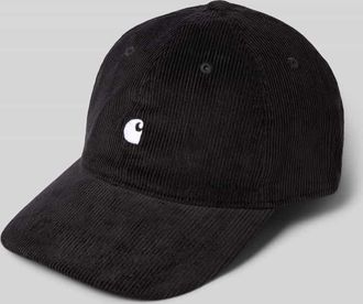 Carhartt Work in Progress Basecap mit Label-Stitching in Black, Gr&ouml;&szlig;e 1