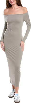 James Perse Off-The-Shoulder Dress