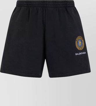 Balenciaga logo jersey bermuda shorts everyday style