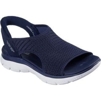 Skechers Summits Sweetly Evolved Textile Womens Navy Sandals - Size UK 3
