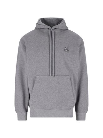 Maison Kitsun&eacute; Felpa Cappuccio Fox Head