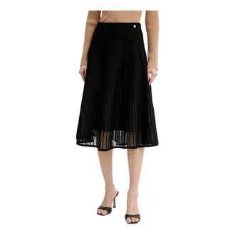 Karl Lagerfeld Mujer, Faldas, Negro, Talla: S