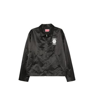 Kenzo Logo-print Satin Jacket
