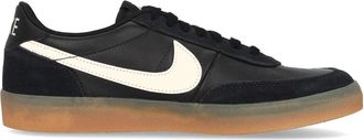Nike Leren Lage Sneaker - Heren - Skateschoenen - Zwart - 46 EU - Leer - Fitness