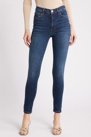 Frame Denim Le High Waist Skinny Jeans in Moonflower at Nordstrom Rack, Size 29