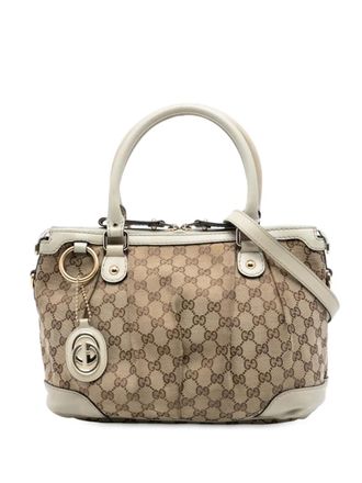 Gucci 2016-2025 GG Canvas Sukey satchel - Brown