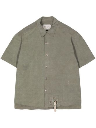 Greg Lauren Camicia Army Tent - Verde