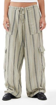 BDG Stripe Cargo Pants in Green Stripe at Nordstrom Rack, Size X-Small