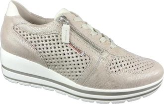 Mephisto Abby Sneaker Schoenen - Dames - Sneakers - Grijs - 37 1/2 EU - Schoenen