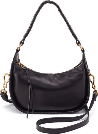 Hobo Small Mia Leather Crescent Hobo in Black at Nordstrom