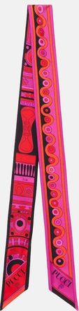 Pucci Iride silk twill scarf