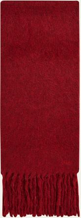 Max Mara Osso Fringed Alpaca Scarf