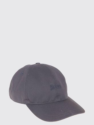 Herno Cappello in cotone con logo ricamato