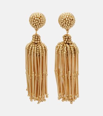 Carolina Herrera Beaded drop earrings
