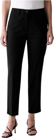 Marc O'Polo Broeken > Slim-fit Broeken - Dames - Slim Fit Broeken - Zwart - L - Broeken