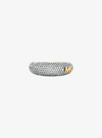 Michael Kors Pav&eacute; Two-Tone Dome Ring