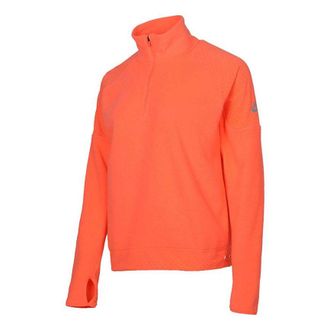 Nike (WMNS) Nike Training Sports Cardigan Fleece Lined Stand Collar Hoodie Jacket Orange CZ9147-854