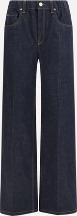 Brunello Cucinelli Pantaloni in denim a palazzo Woman 42