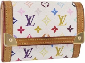Louis Vuitton Pre-owned Coin Purse - Dames - Vintage Accessoires - Veelkleurig - ONE Size - Leer - Vintage