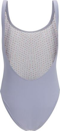 Kristina Ti Womens One-Piece Swimsuit Grigio Polyamide; Elastane Swimwear Sea Clothing