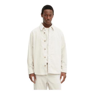 A.P.C. A.p.c., Overhemden, Heren, Beige, S, Casual Shirts