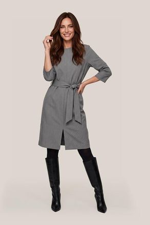 Mart Visser Ziana Lurex Jurk Grijs