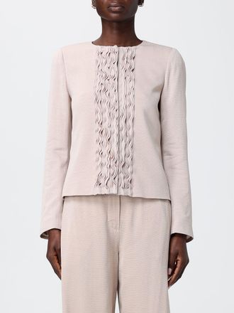 Emporio Armani Giacca Emporio Armani in cr&ecirc;pe con rouches