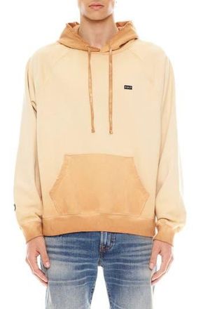 Cult of Individuality Distressed Two-Tone Hoodie in Vintage Rust at Nordstrom Rack, Size Xxx-Large