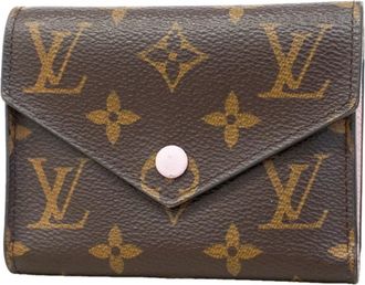Louis Vuitton Brown Rose Ballerine Wallet (Tri-Fold) (Pre-Owned)
