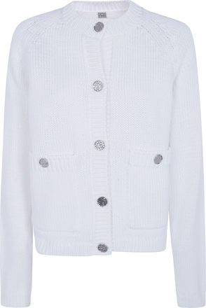 Toteme Sweater Cotton Hammered Button