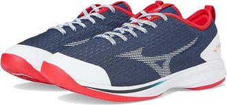 Mizuno Dominant 4 Low Turf Mens Shoes Navy-Red : 7.5 D - Medium, Textile