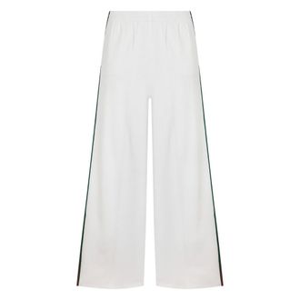 Gucci Dames, Broeken, Wit, Maat: M Jersey