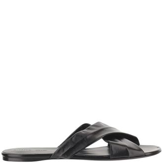 Khaite Flip Flops, female, Black, Size: 10 US Sandals