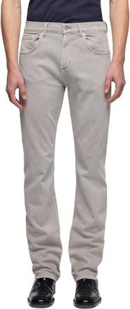 7 For All Mankind Luxe Performance Lefthand The Straight Leg Jeans in Left Hand Iron at Nordstrom, Size 31