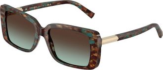 Tiffany & Co. TF4249F Asian Fit 84425D Womens Sunglasses Tortoiseshell Size 55