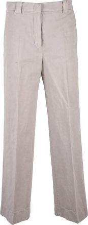 Slowear Cotton Linen Trousers - Beige