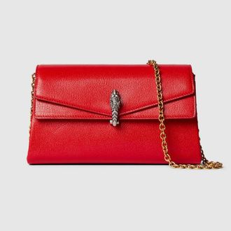Gucci Dionysus Small Shoulder Bag, Red, Leather