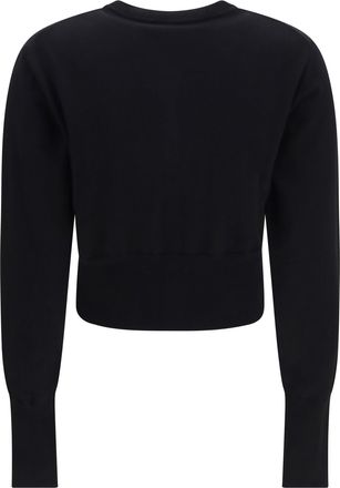 Vivienne Westwood Womens Bea Crop Cardigan Black Cotton; Kashmir-Capra Hircus Kashmir/capra Sweater