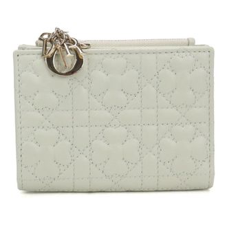 Dior Green Leather Wallet (Bi-Fold) (Pre-Owned)