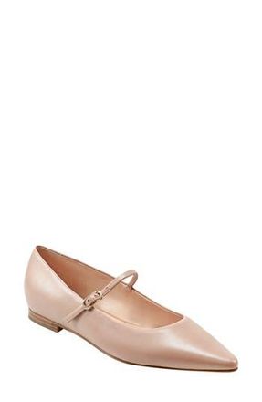 Marc Fisher Daner Pointed Toe Flat in Light Natural at Nordstrom Rack, Size 9.5