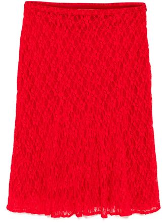 Rejina Pyo Taylor skirt - women - Spandex/Elastane/Nylon - 10 - Red