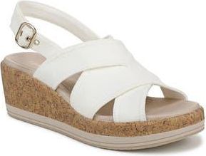 Life Stride Rye Slingback Sandal - Wide Widths Available in White at Nordstrom Rack, Size 9.5