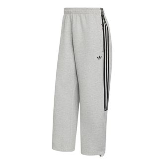 adidas Spacer Teamgeist 26 Cutline Open Hem Pants Asia Sizing Grey Heather KR7073