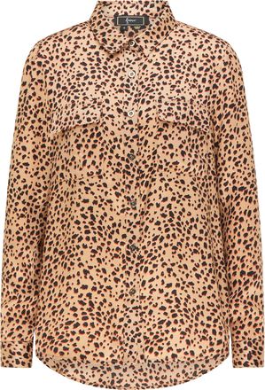 Faina Blouse Dames Beige Veelkleurig