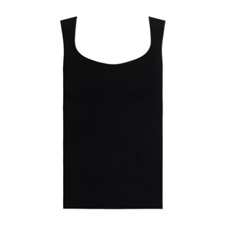 R&oacute;he Top met Zijsplit - Dames - Tops zonder mouwen - Zwart - XS - Tops