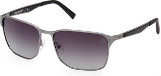 Timberland TB9299 Polarized 07D Mens Sunglasses Grey Size 59